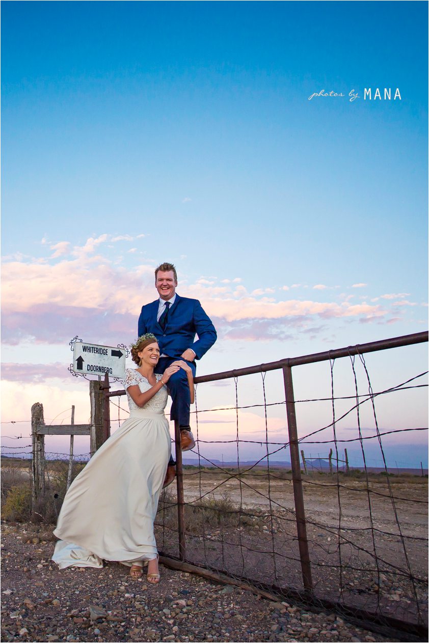 Alex and Murray's Karoo farm wedding in South Africa's Eastern Cape.