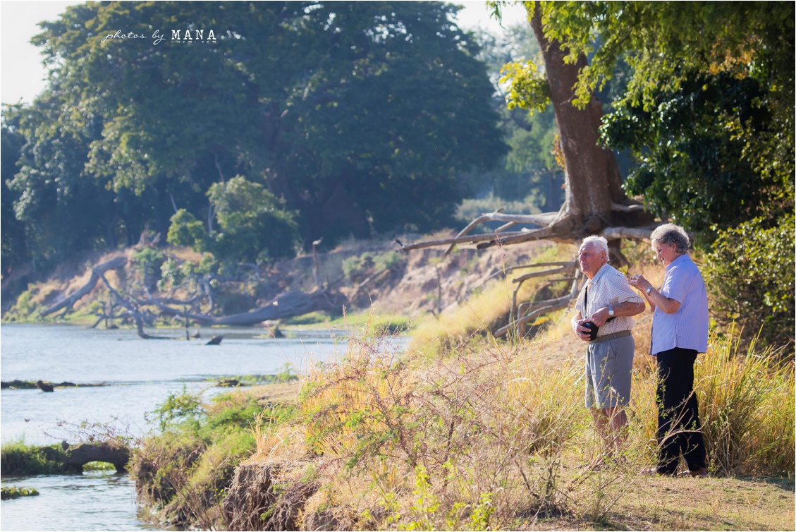 Candice and Reilly's Mana Pools bush wedding, Zimbabwe, Africa.