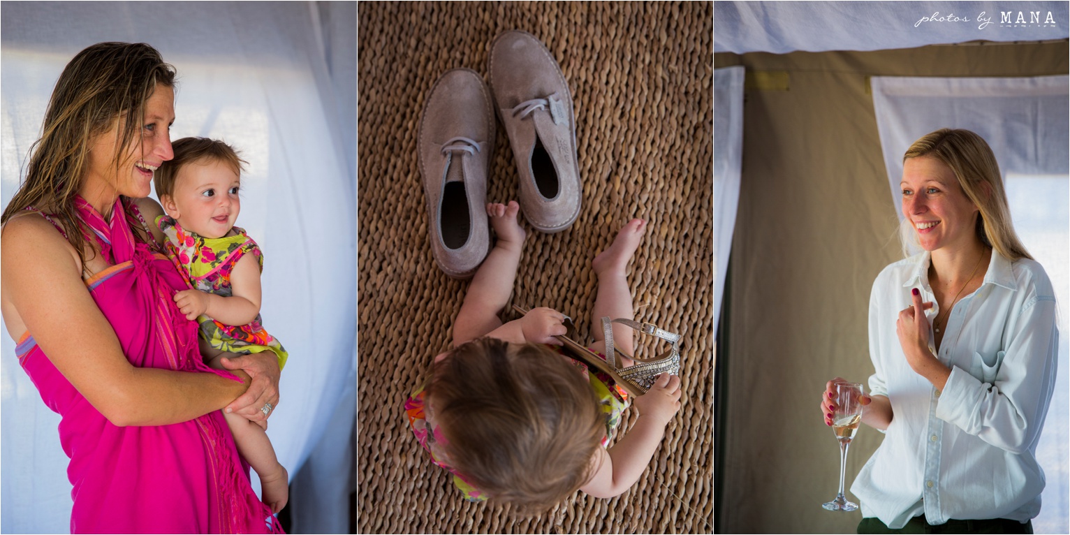 Candice and Reilly's Mana Pools bush wedding, Zimbabwe, Africa.