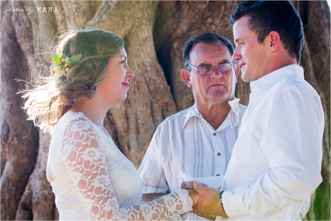 Candice and Reilly's Mana Pools bush wedding, Zimbabwe, Africa.
