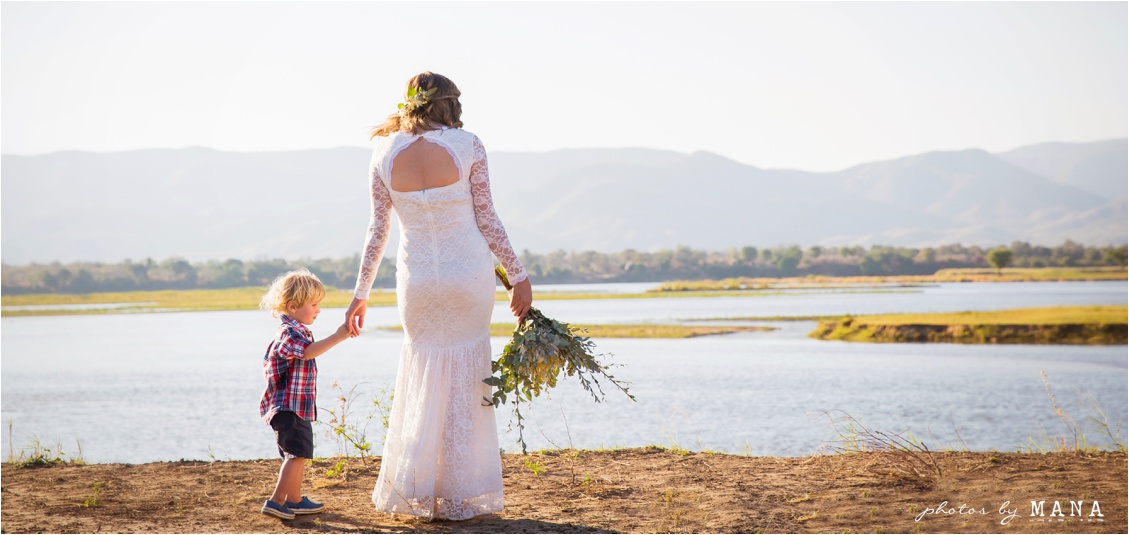 Candice and Reilly's Mana Pools bush wedding, Zimbabwe, Africa.