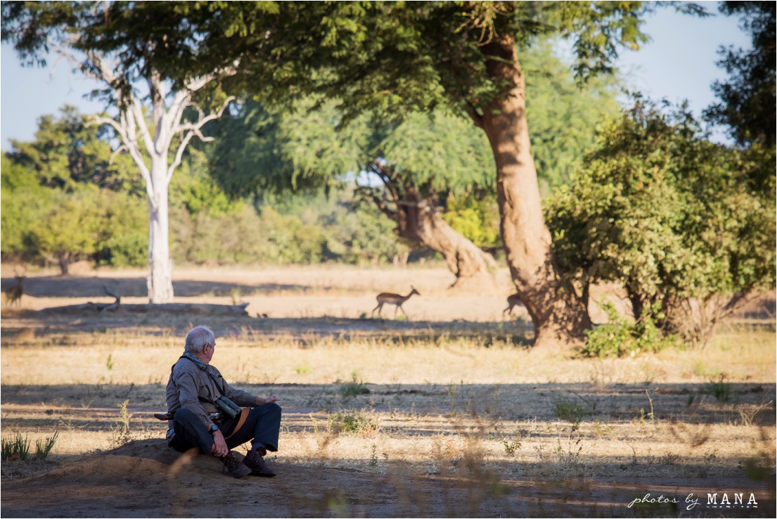 Candice and Reilly's Mana Pools bush wedding, Zimbabwe, Africa.