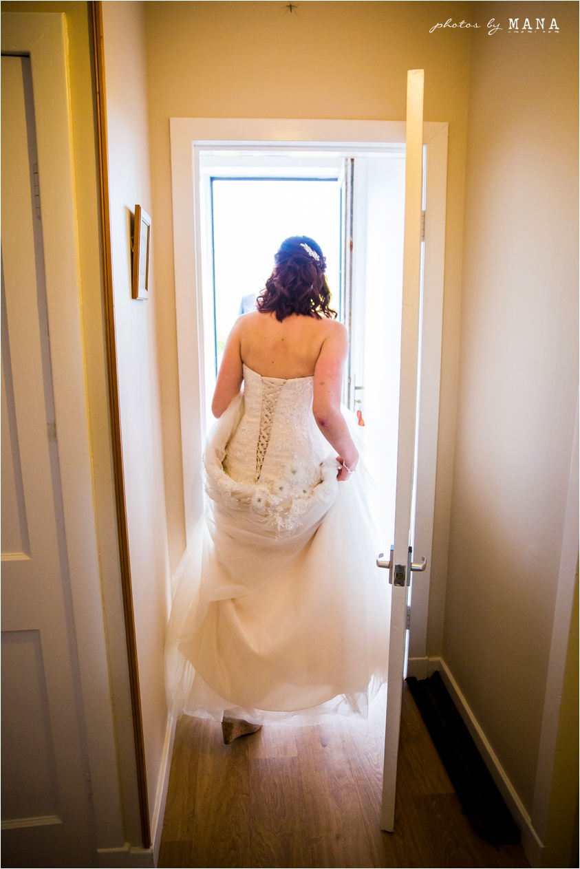 Destination wedding photographs Orkney Islands, Scotland, UK by natural wedding photographer Mana Meadows of Photos by Mana.