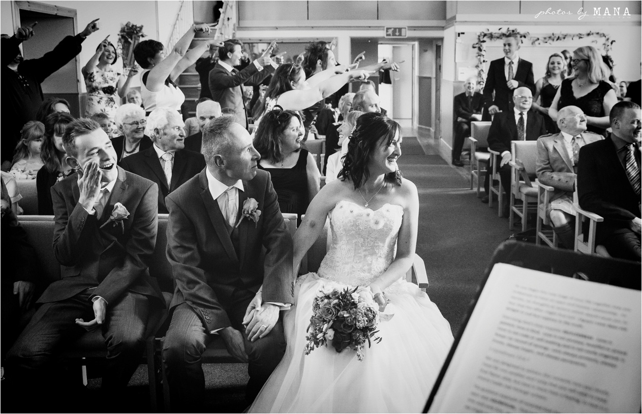 Destination wedding photographs Orkney Islands, Scotland, UK by natural wedding photographer Mana Meadows of Photos by Mana.