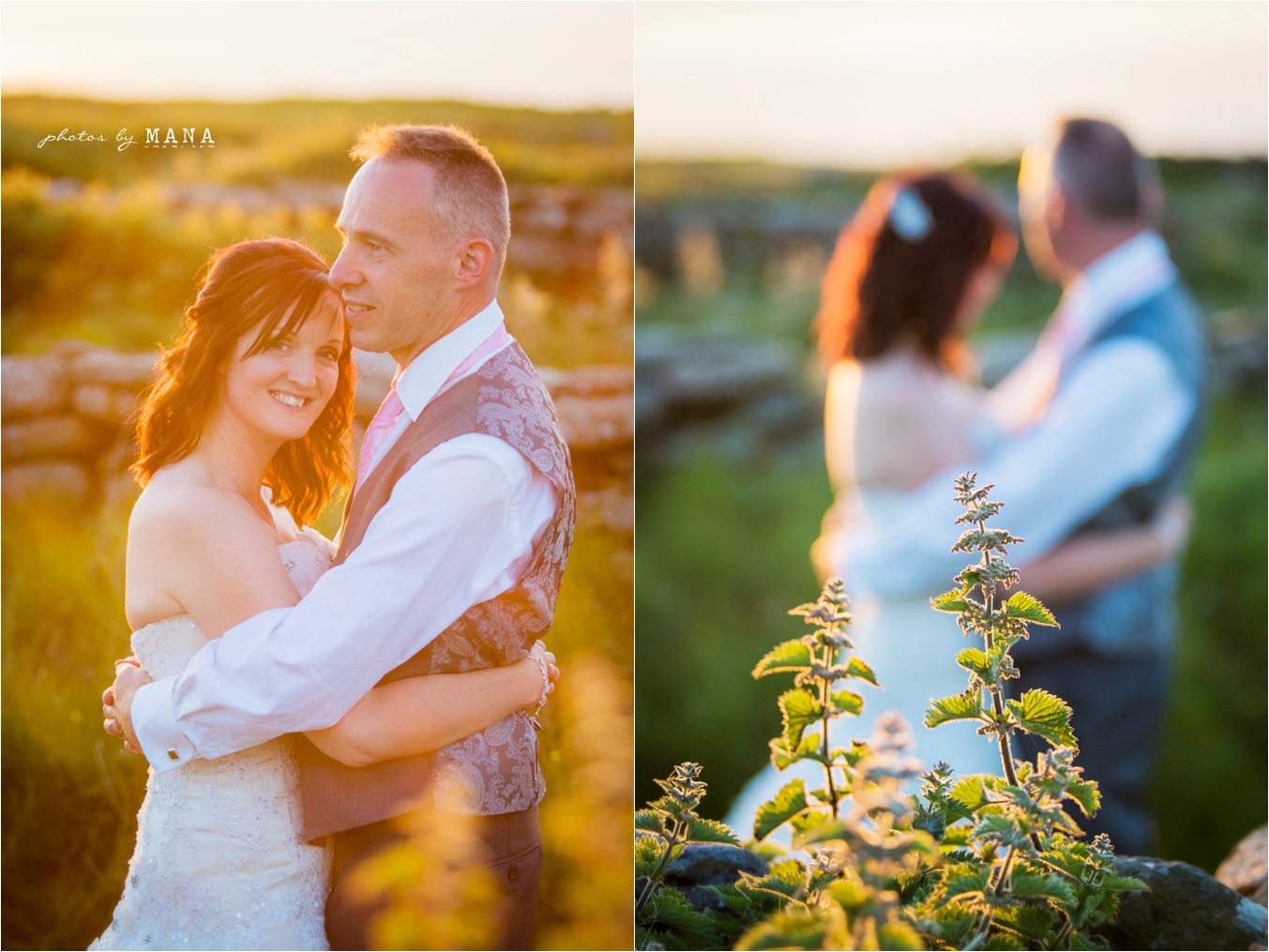 Destination wedding photographs Orkney Islands, Scotland, UK by natural wedding photographer Mana Meadows of Photos by Mana.