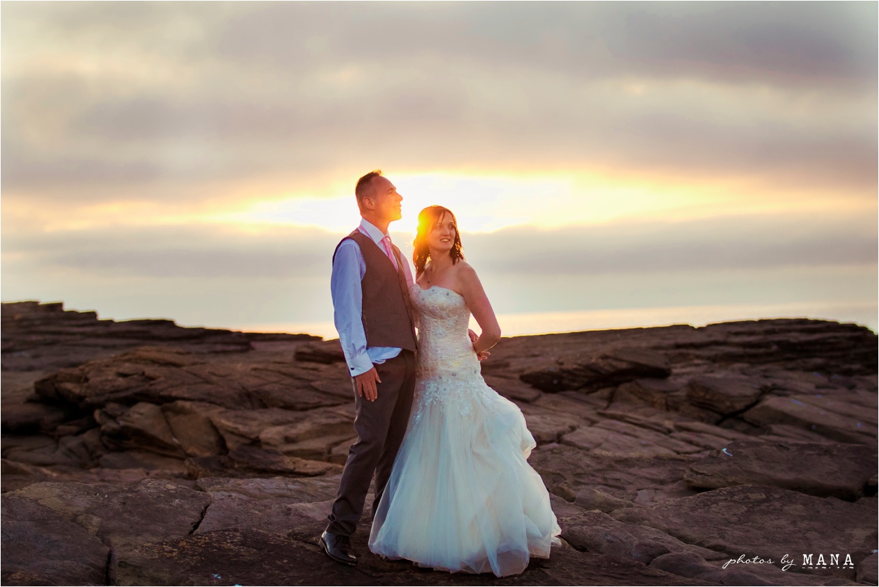 Destination wedding photographs Orkney Islands, Scotland, UK by natural wedding photographer Mana Meadows of Photos by Mana.
