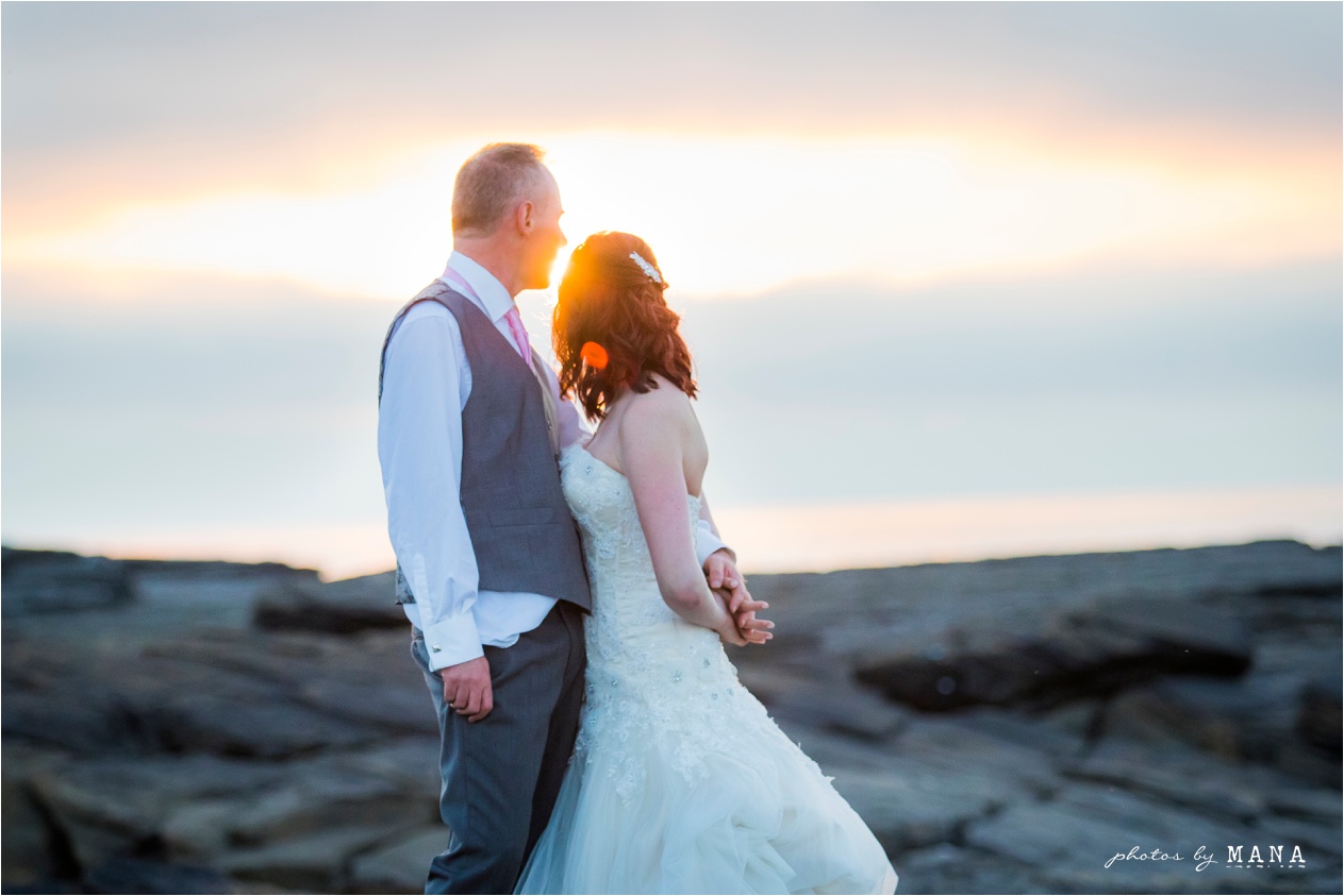 Destination wedding photographs Orkney Islands, Scotland, UK by natural wedding photographer Mana Meadows of Photos by Mana.