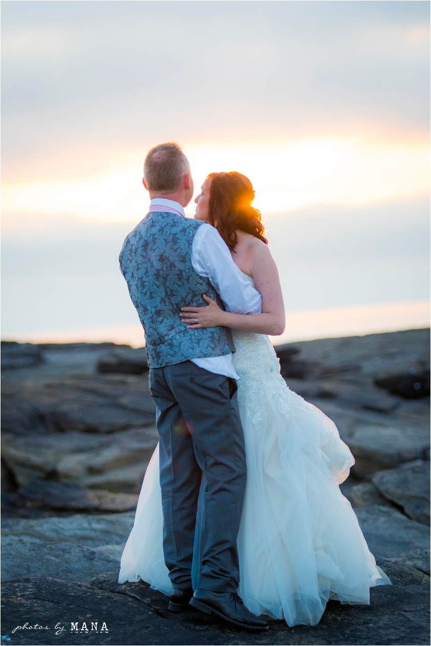 Destination wedding photographs Orkney Islands, Scotland, UK by natural wedding photographer Mana Meadows of Photos by Mana.