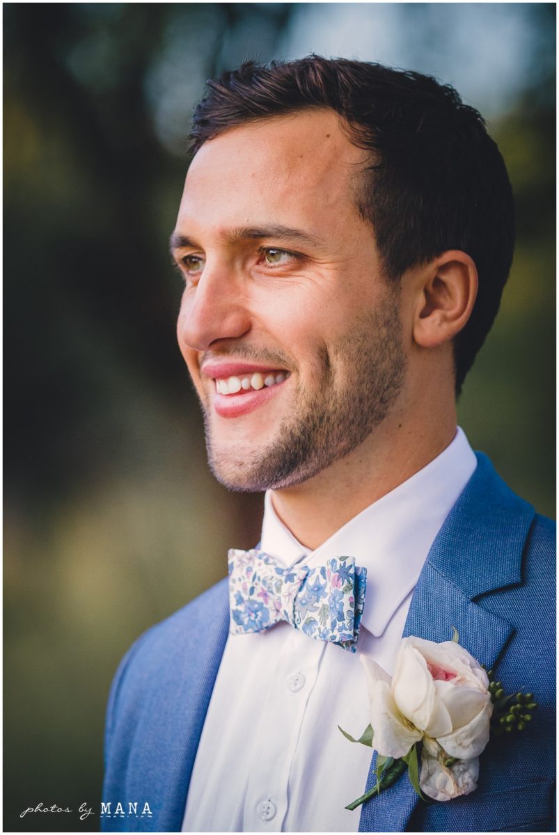 Steph and Max's garden wedding in Bulawayo, Zimbabwe with bride and groom shoot in open wild bush and scrubland near their home.