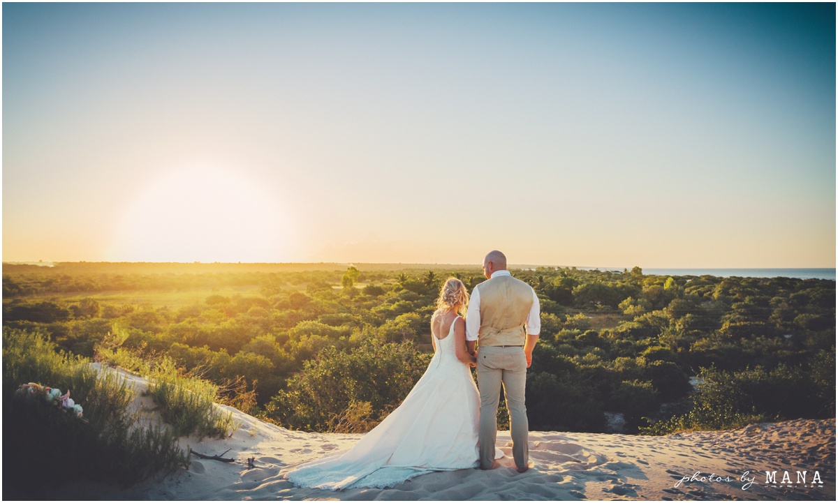 Mozambique Beach wedding Leandi and Kevin