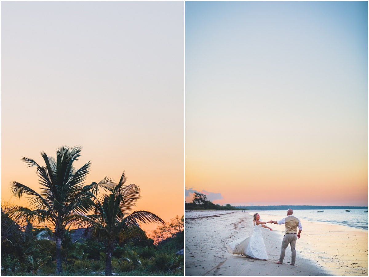 Mozambique Beach wedding Leandi and Kevin