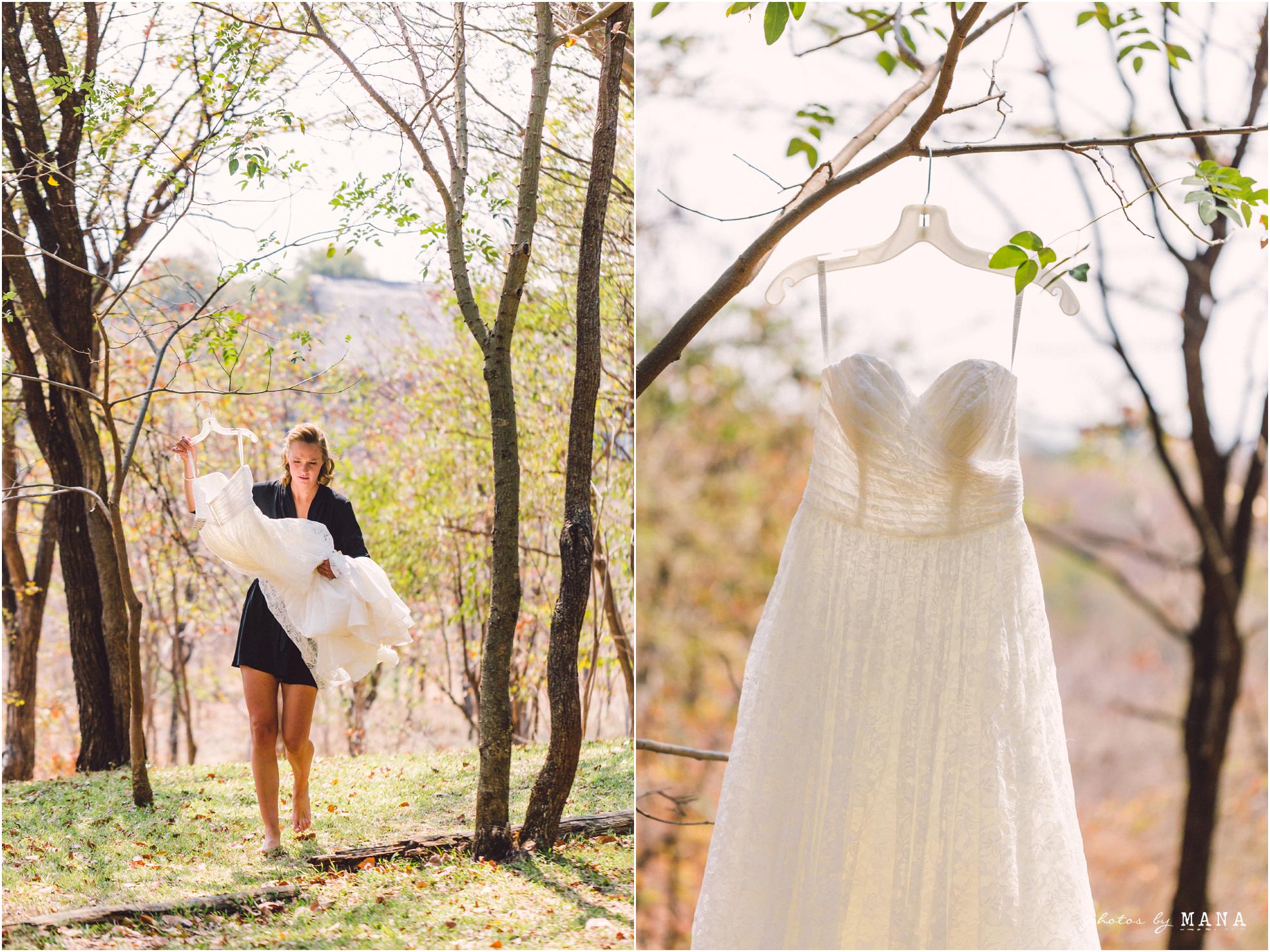 African safari wedding on the banks of the Zambezi River in Victoria Falls, Zimbabwe. Wedding planning by Vic Falls Occasions. Photography by Photos by Mana.