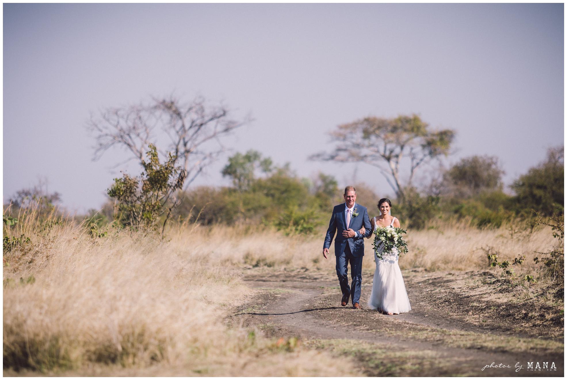 Paige and Judah’s African destination safari bush wedding at Chengeta in Zimbabwe.
