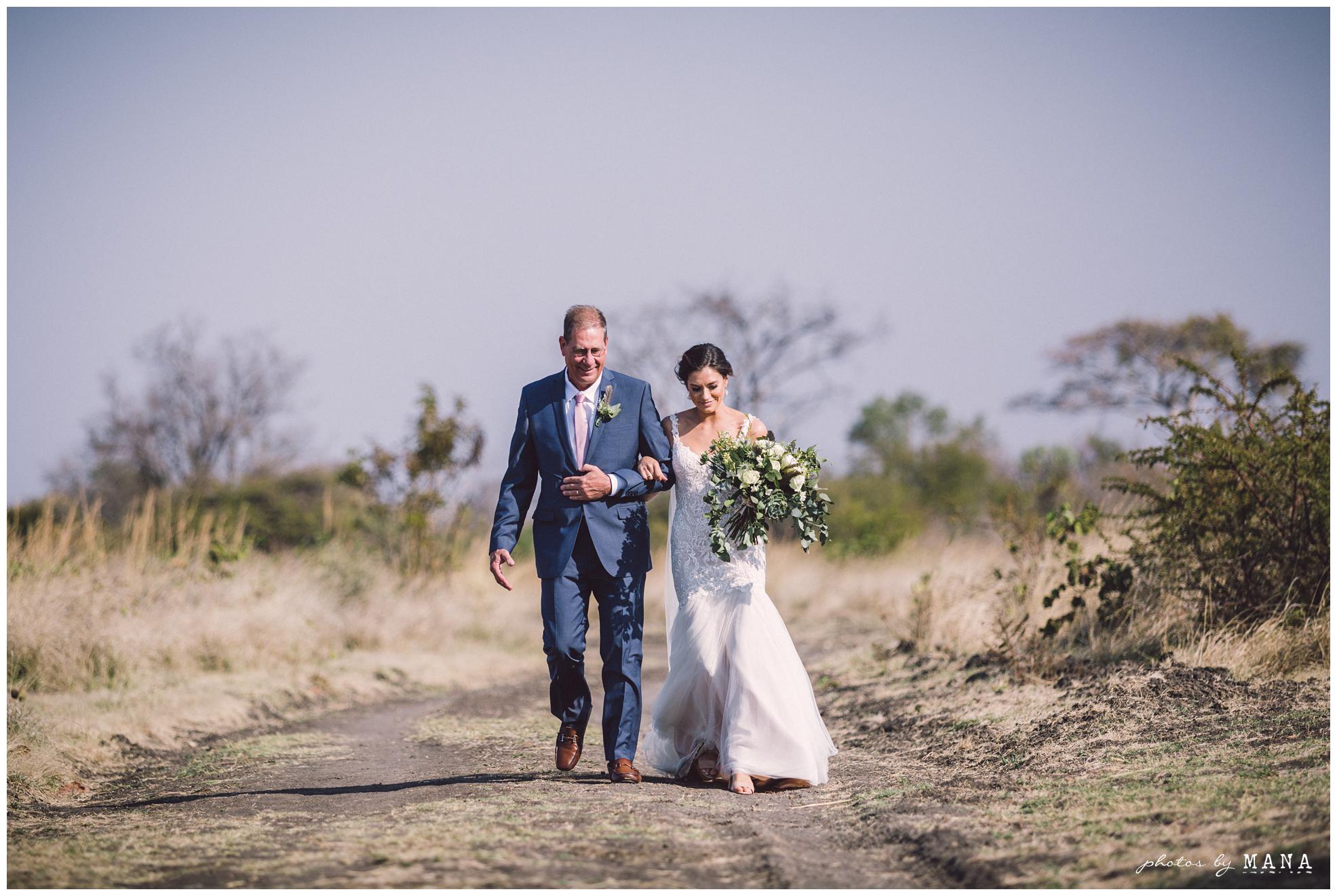 Paige and Judah’s African destination safari bush wedding at Chengeta in Zimbabwe.