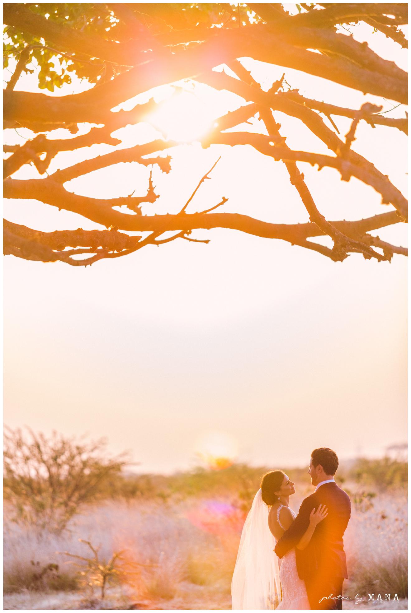Paige and Judah’s African destination safari bush wedding at Chengeta in Zimbabwe.