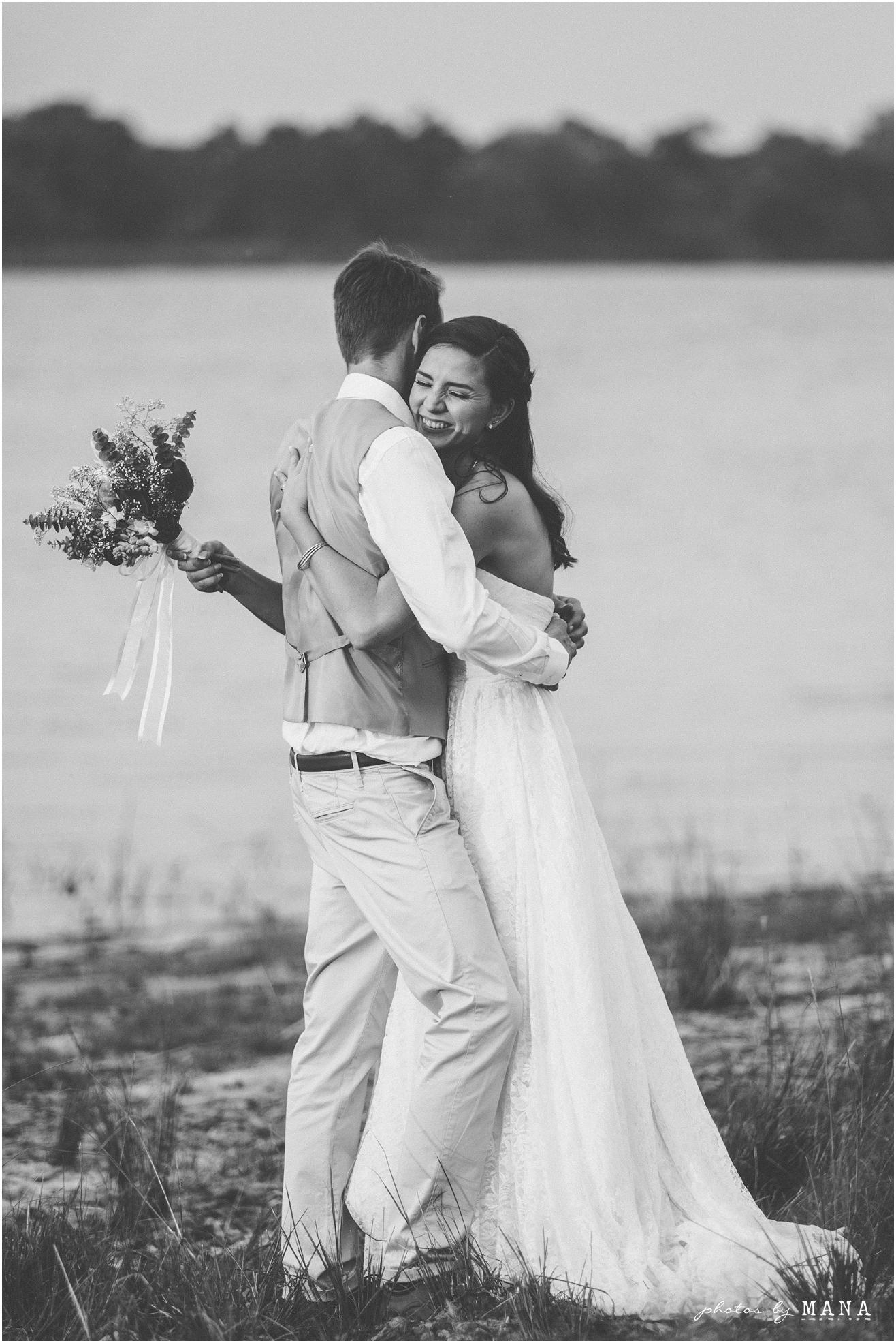 African safari wedding on the banks of the Zambezi River in Victoria Falls, Zimbabwe. Wedding planning by Vic Falls Occasions. Photography by Photos by Mana.