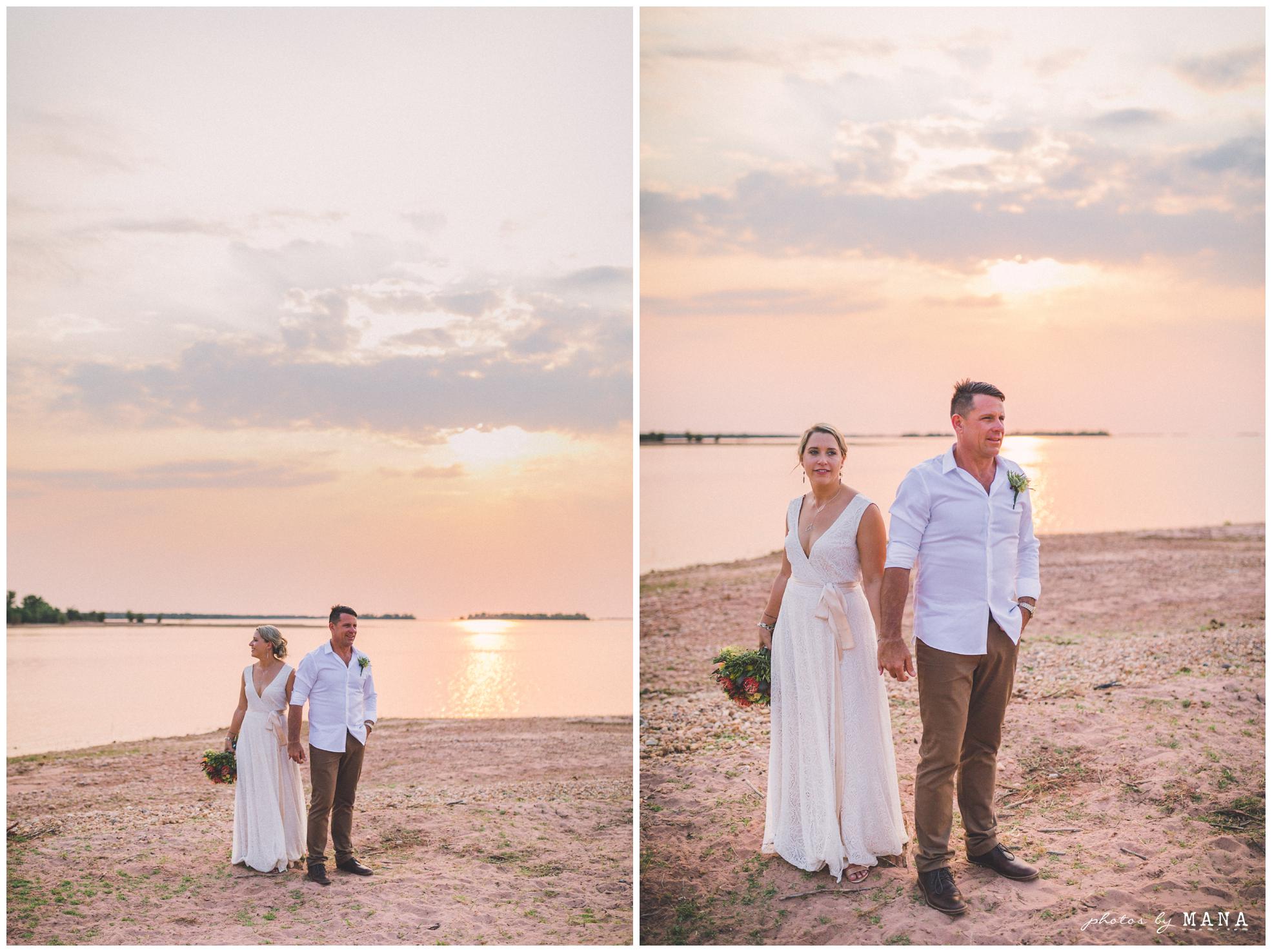 African destination safari bush wedding at Spurwing Island, Lake Kariba, Zimbabwe