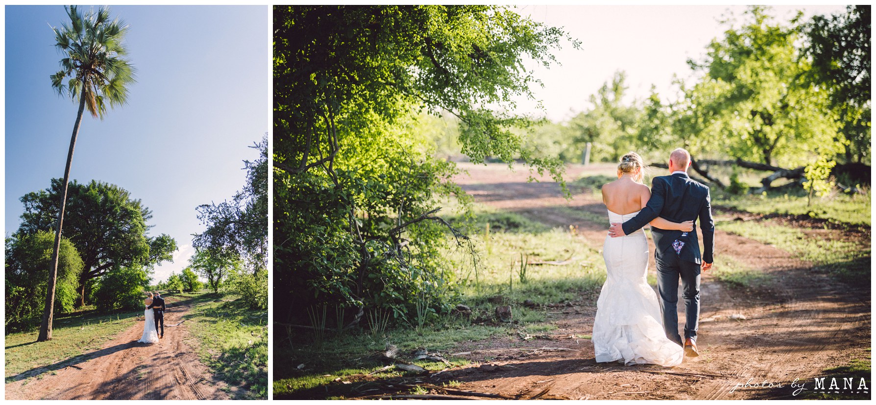 African safari wedding on the banks of the Zambezi River in Victoria Falls, Zimbabwe. Photography by Photos by Mana.