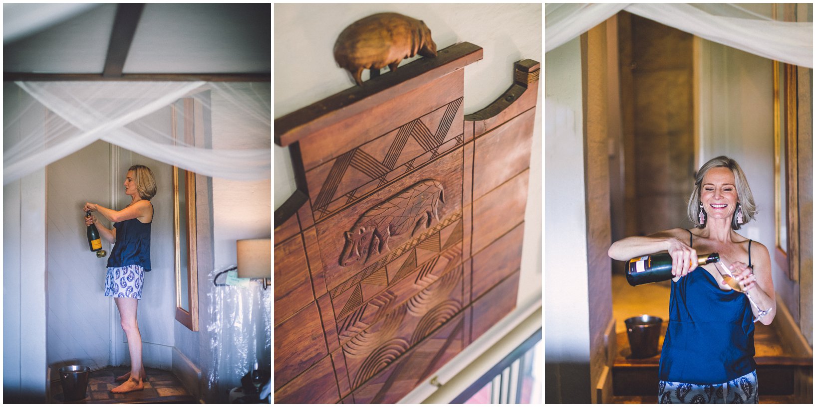 Penny and Michael’s Victoria Falls Safari Destination wedding on the Zambezi river.