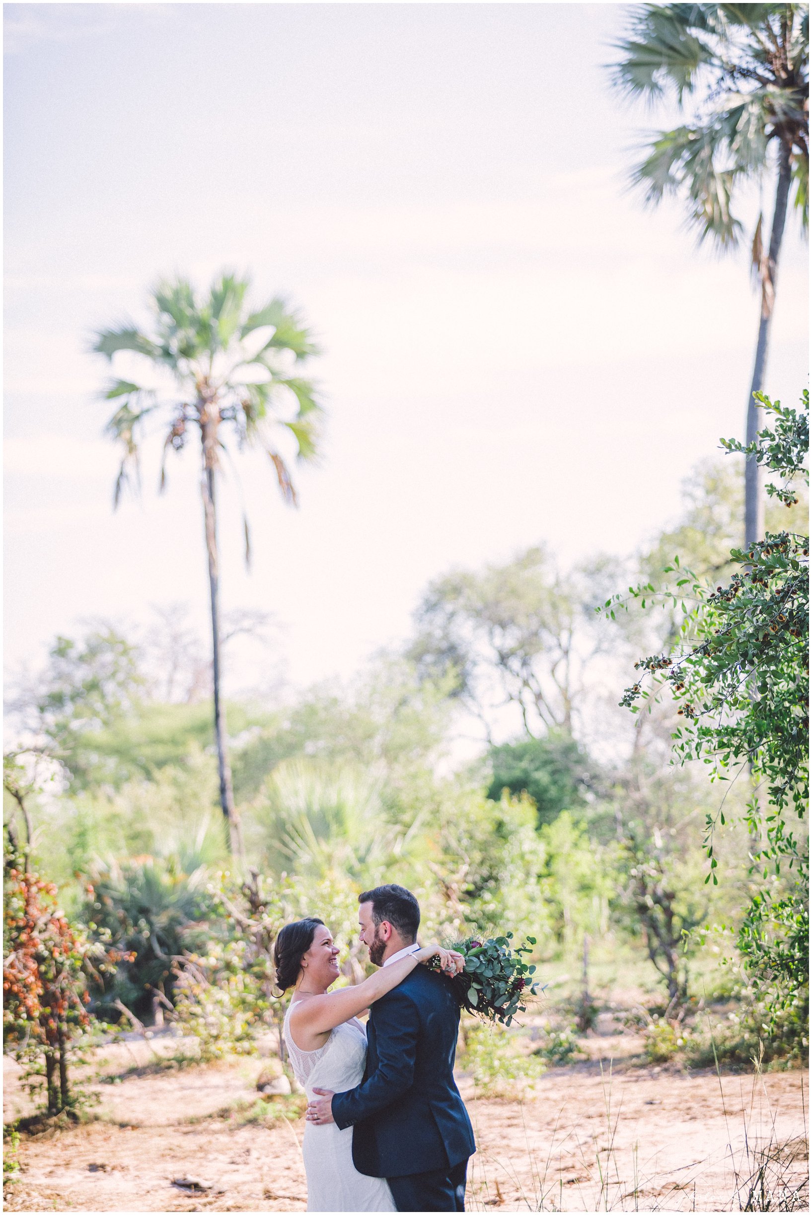 Penny and Michael’s Victoria Falls Safari Destination wedding on the Zambezi river.