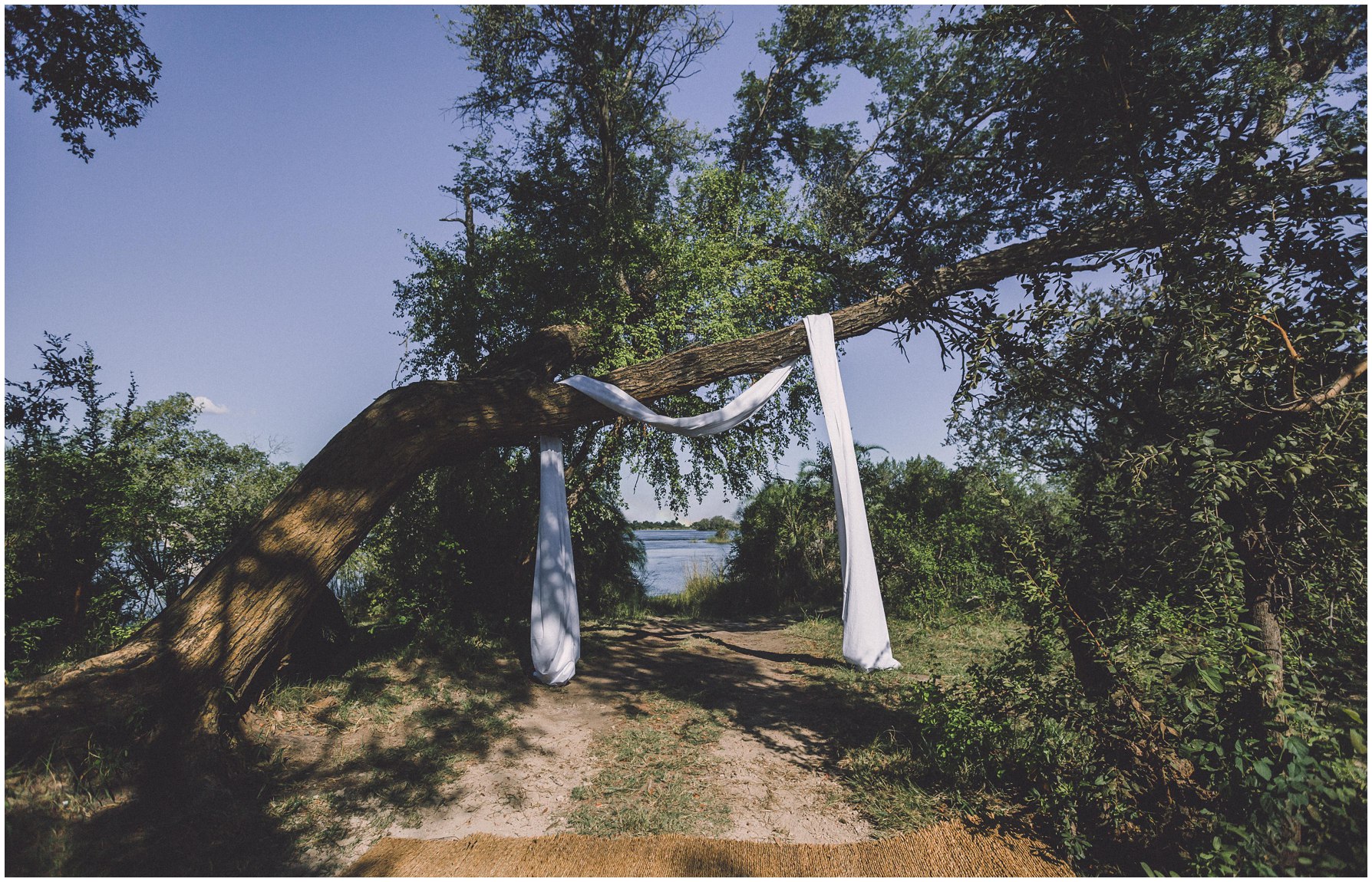 Zambezi River Safari Destination Wedding and Green Eco Wedding in Africa
