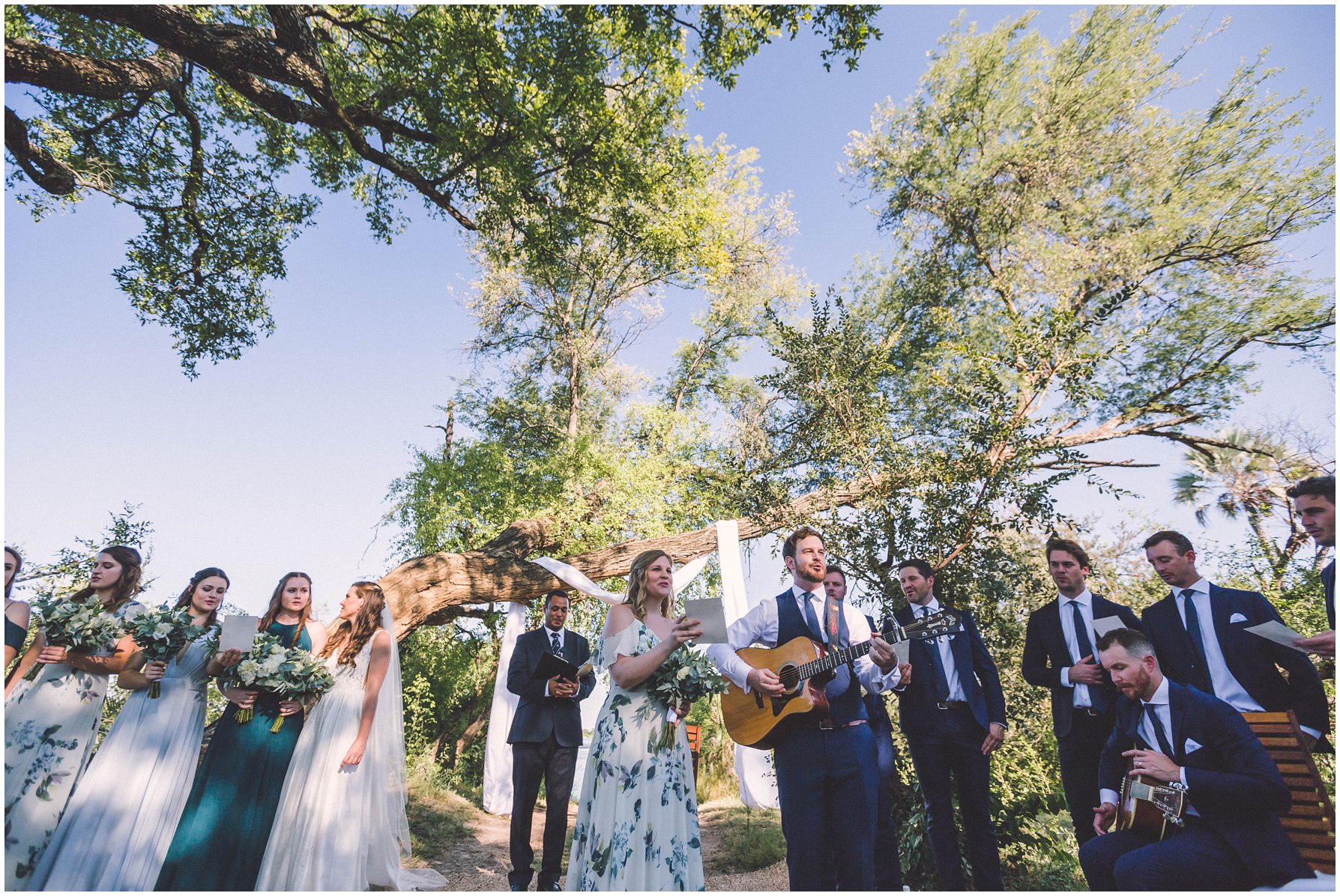 Zambezi River Safari Destination Wedding and Green Eco Wedding in Africa