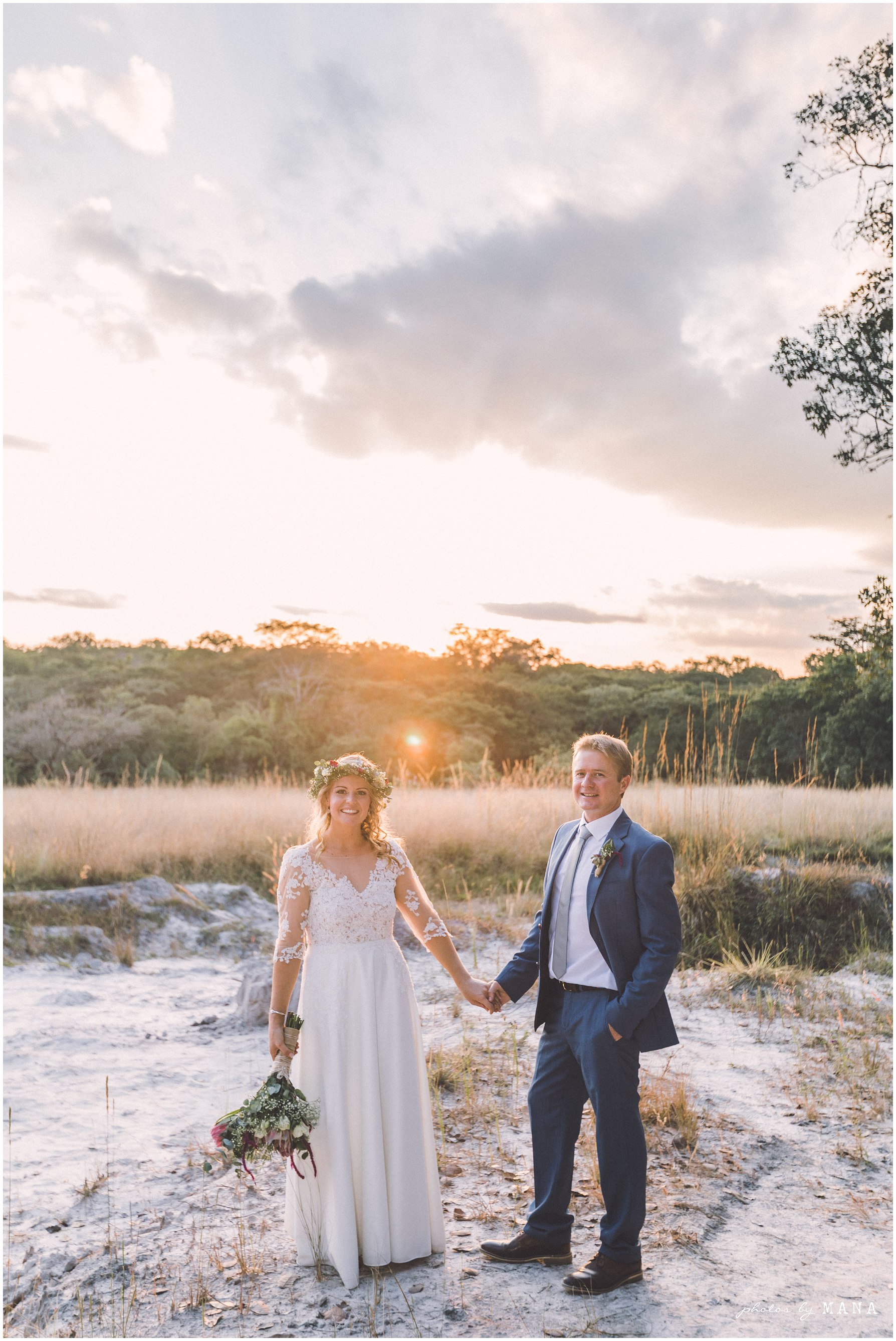 Zambian bush safari farm wedding - African destination safari wedding in Zambia.