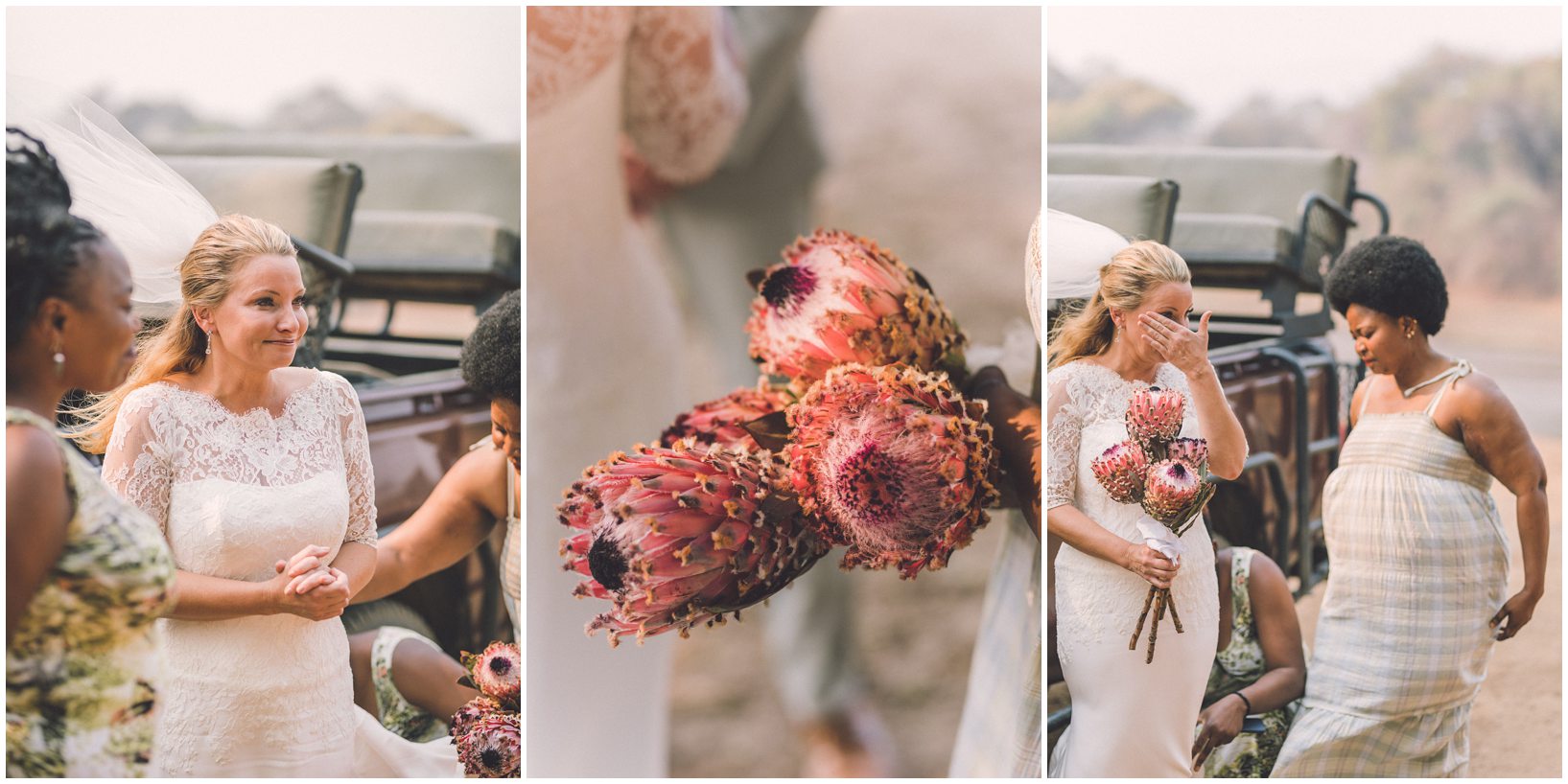 Casey and Jake’s safari elopement at Time and Tide’s Chongwe Camp in Lower Zambezi National Park, Zambia, Africa.