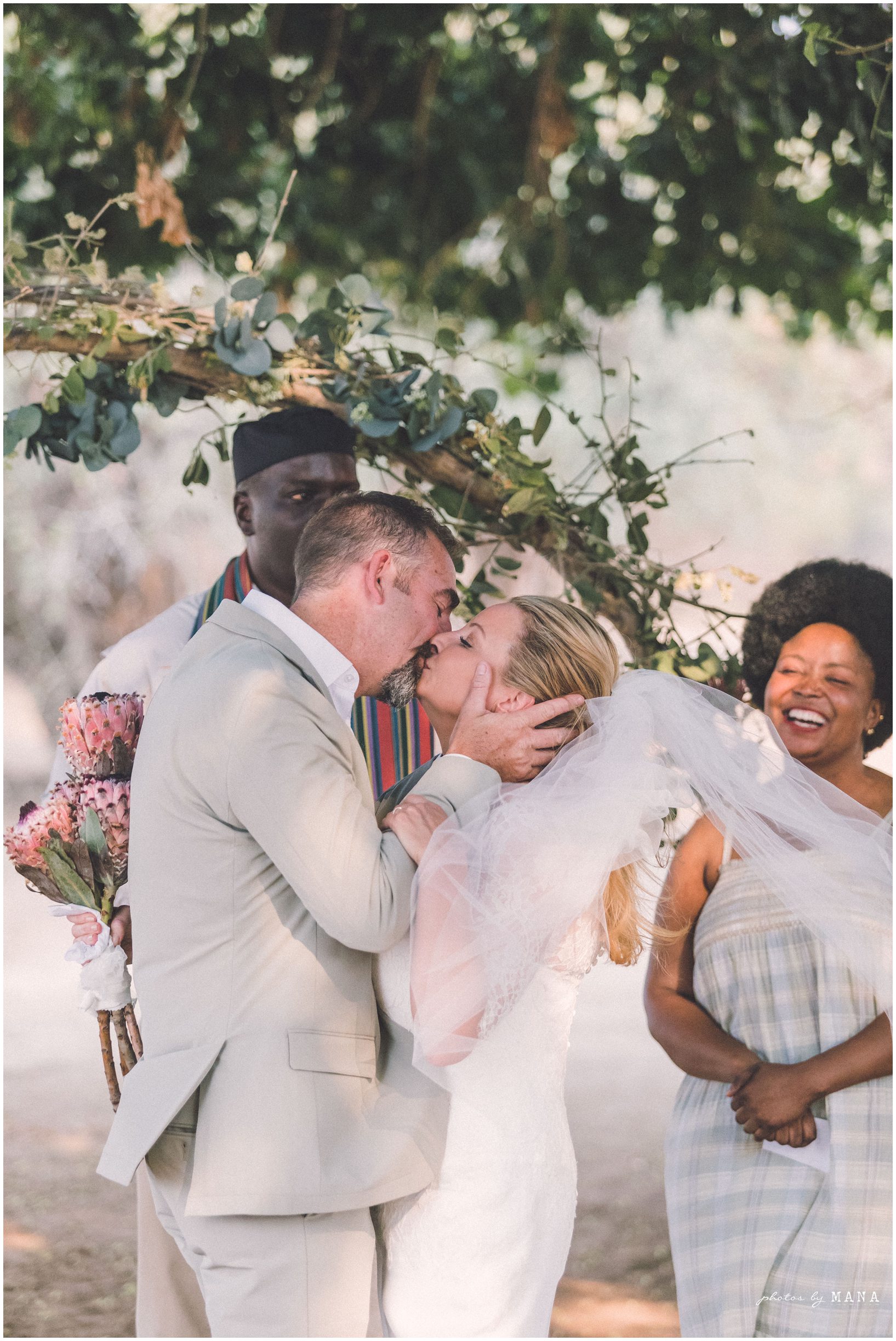 Casey and Jake’s safari elopement at Time and Tide’s Chongwe Camp in Lower Zambezi National Park, Zambia, Africa.