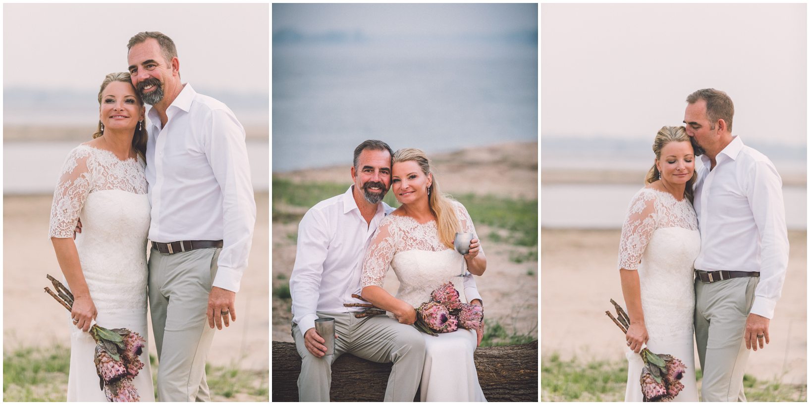 Casey and Jake’s safari elopement at Time and Tide’s Chongwe Camp in Lower Zambezi National Park, Zambia, Africa.