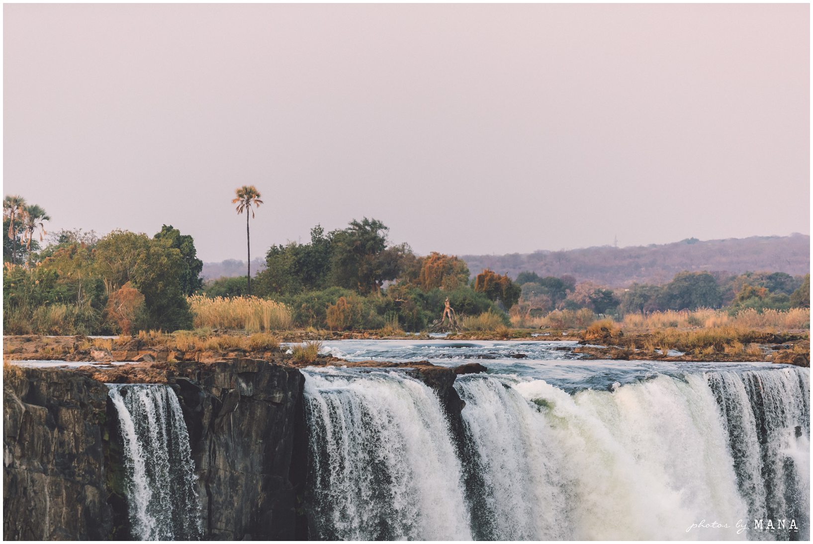 African safari wedding on the banks of the Zambezi River in Victoria Falls, Zimbabwe. Photography by Photos by Mana.