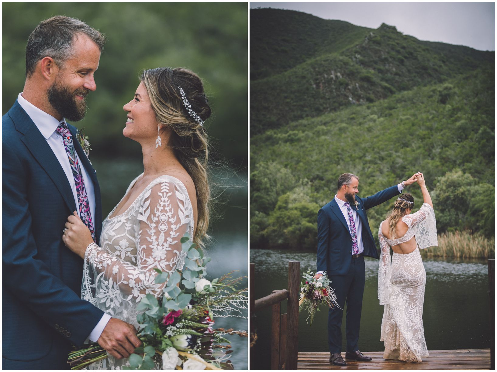 Pat Busch Mountain Reserve wedding of Natalie and Cameron.