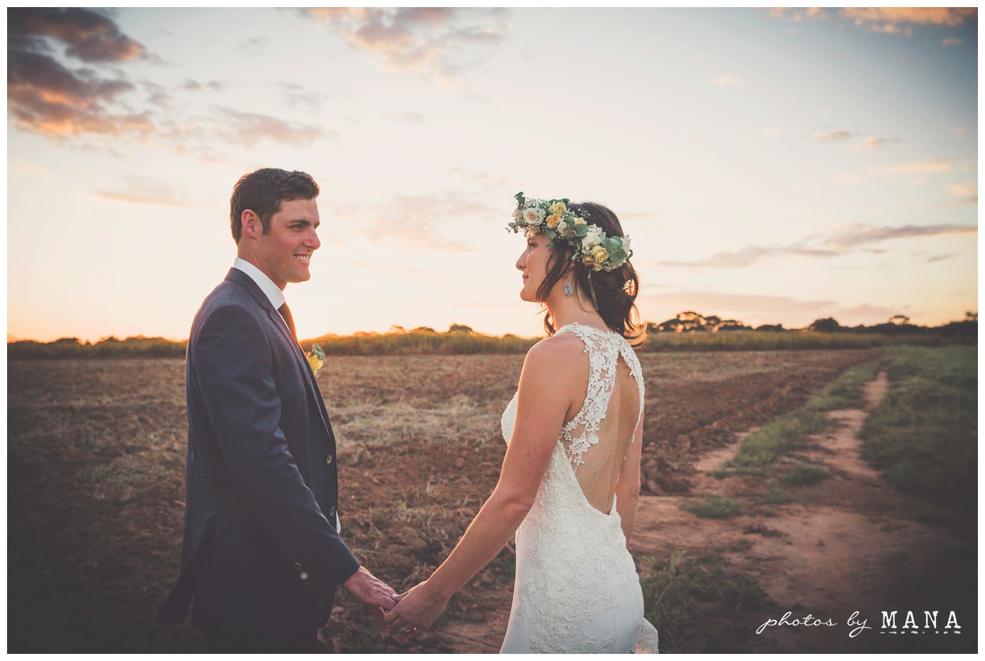 Sarah and Hugo's woodland farm wedding